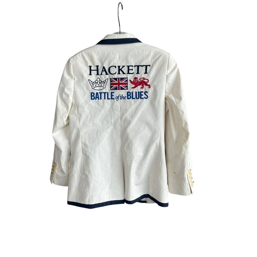 Hackett London Boys Battle of the Blues Blazer Size 7-8